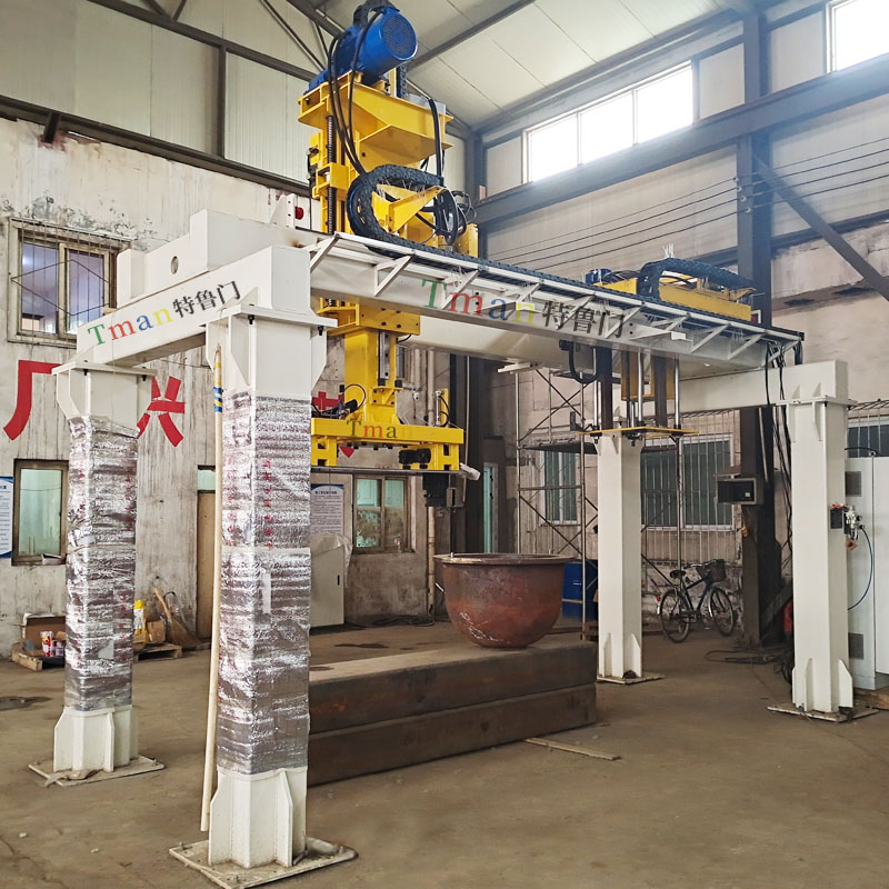 重载高温坩埚搬运桁架机械手