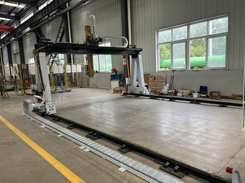 龙门桁架机械手打标机