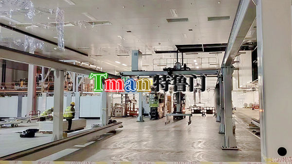 大行程卷料上下料四轴桁架机械手